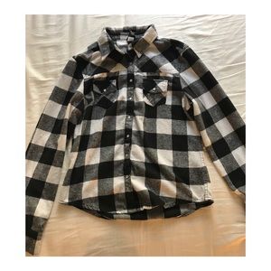 Black and White Flannel